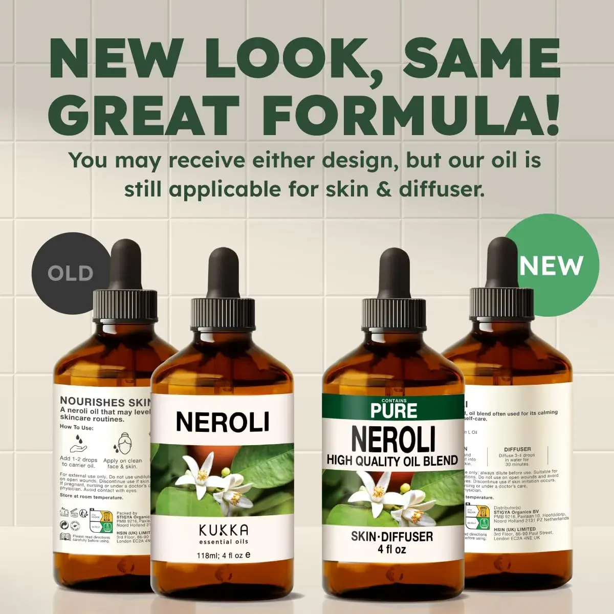 KUKKA Neroli Essential Oil 118ml (4 Fl Oz) | Pure Aromatherapy & Skin Care - view 7