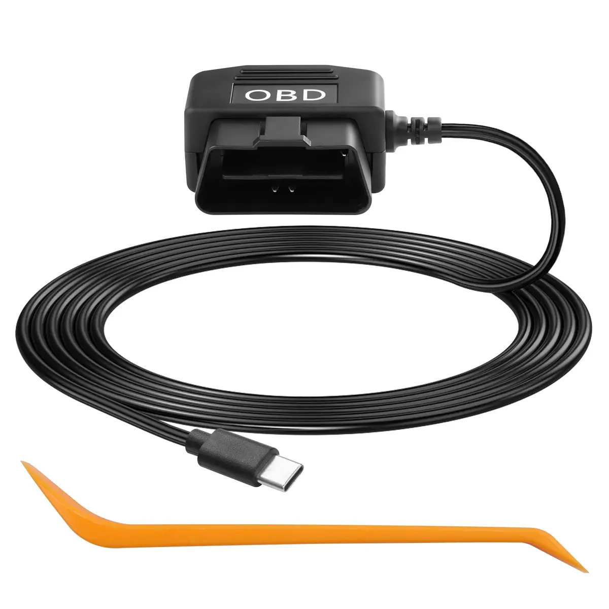 CERRXIAN OBD Power Cable for Dash Camera 3.5M | 24-Hour Surveillance with Low Voltage Protection - main product image