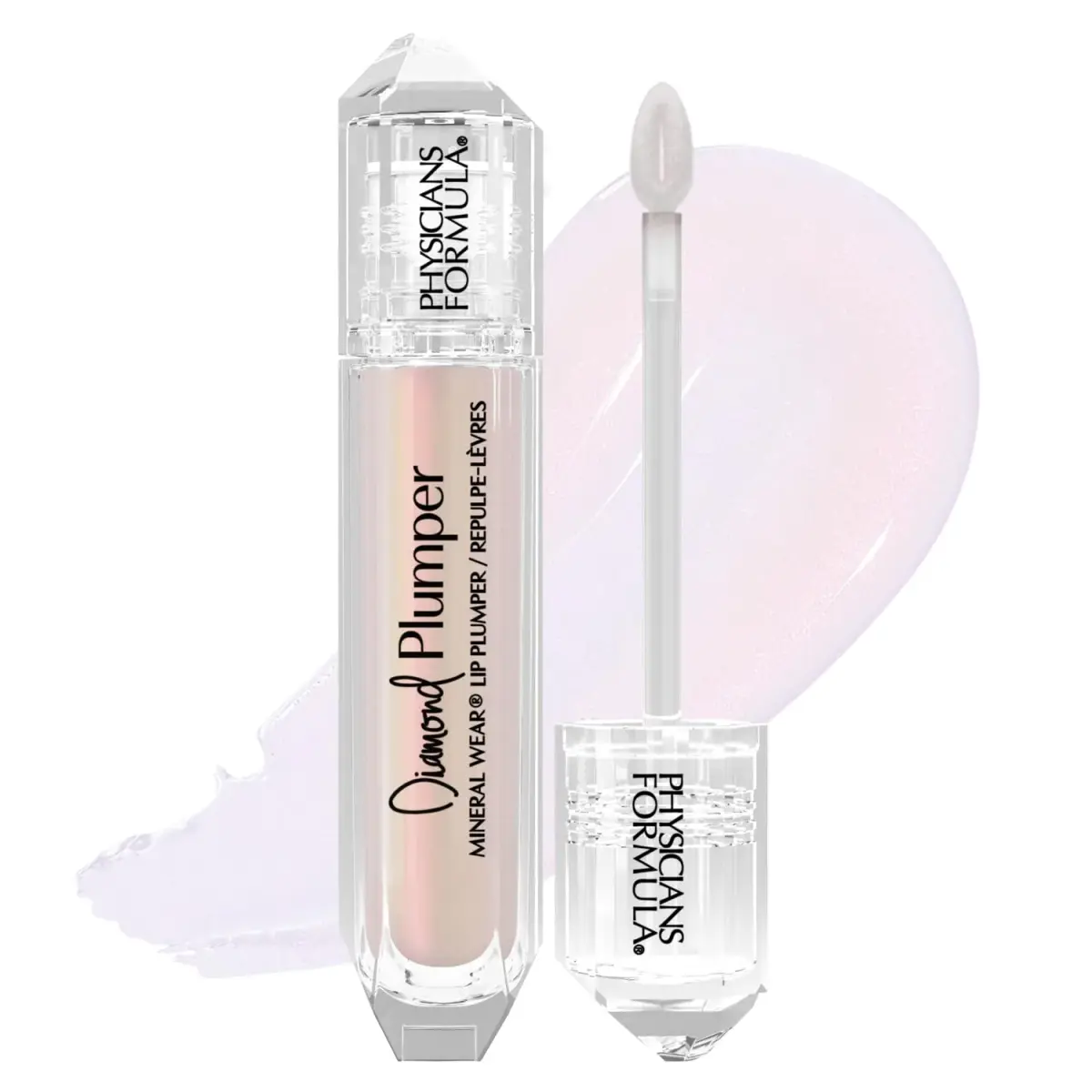 Physicians Formula Mineral Wear Diamond Lip Plumper Gloss Set | 2 Shades: Light Pink Princess Cut & Pink Radiant Cut - view 2