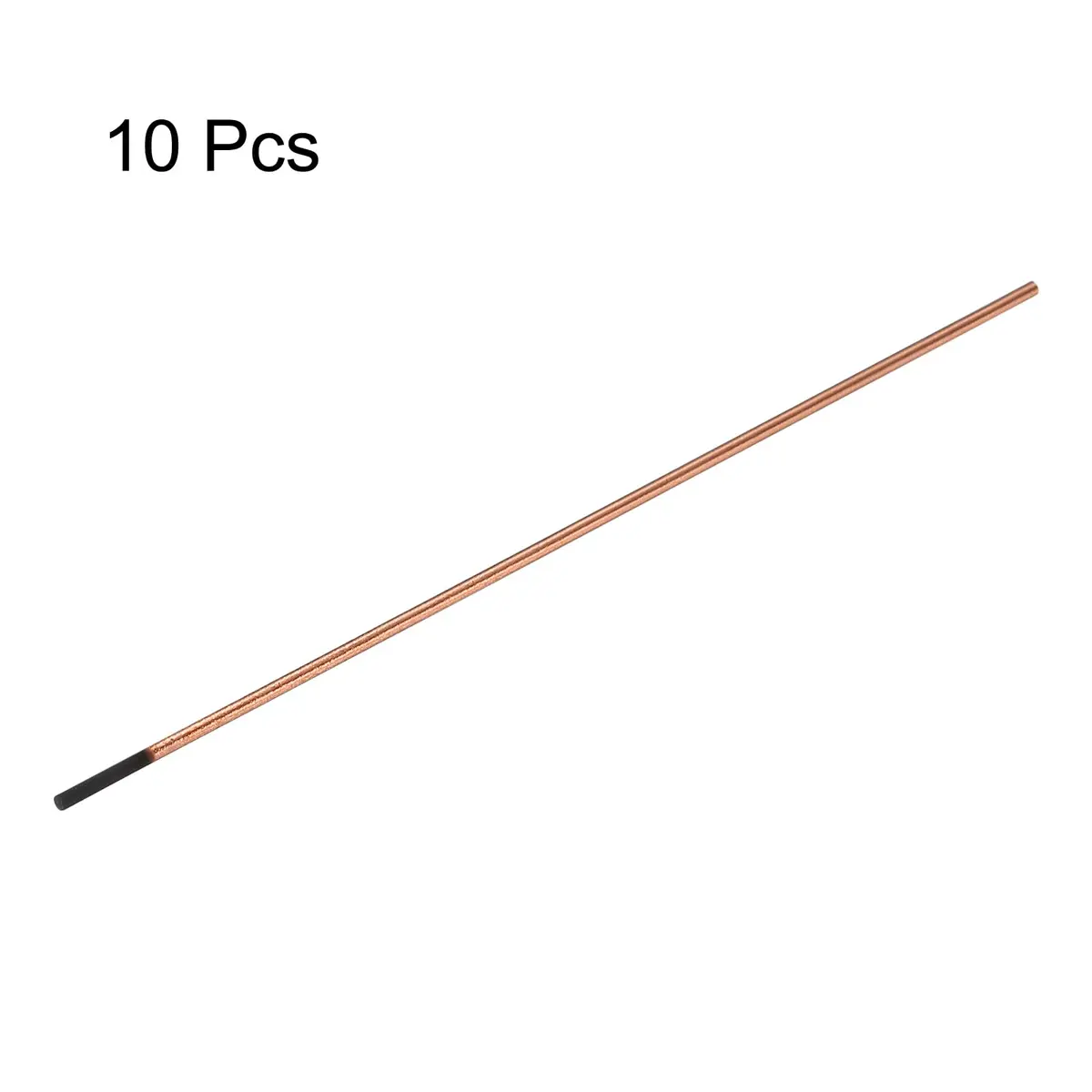PATIKIL 10pcs 4mmx305mm Carbon Arc Gouging Rods Copper Graphite | High-Temp Resistance & Welding Precision - view 3