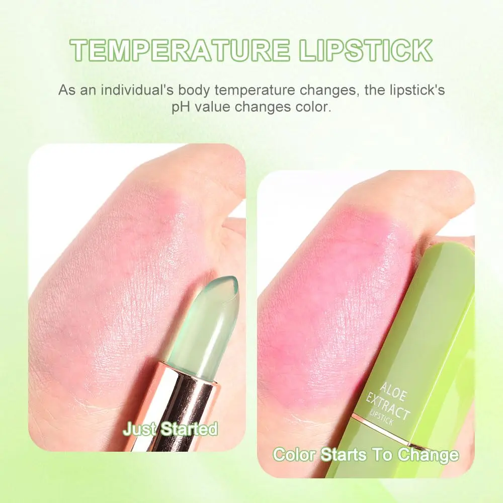 BINGBRUSH Jelly Color Changing Lipstick 06# Ruby Red | Long Lasting Waterproof Lip Balm - view 5