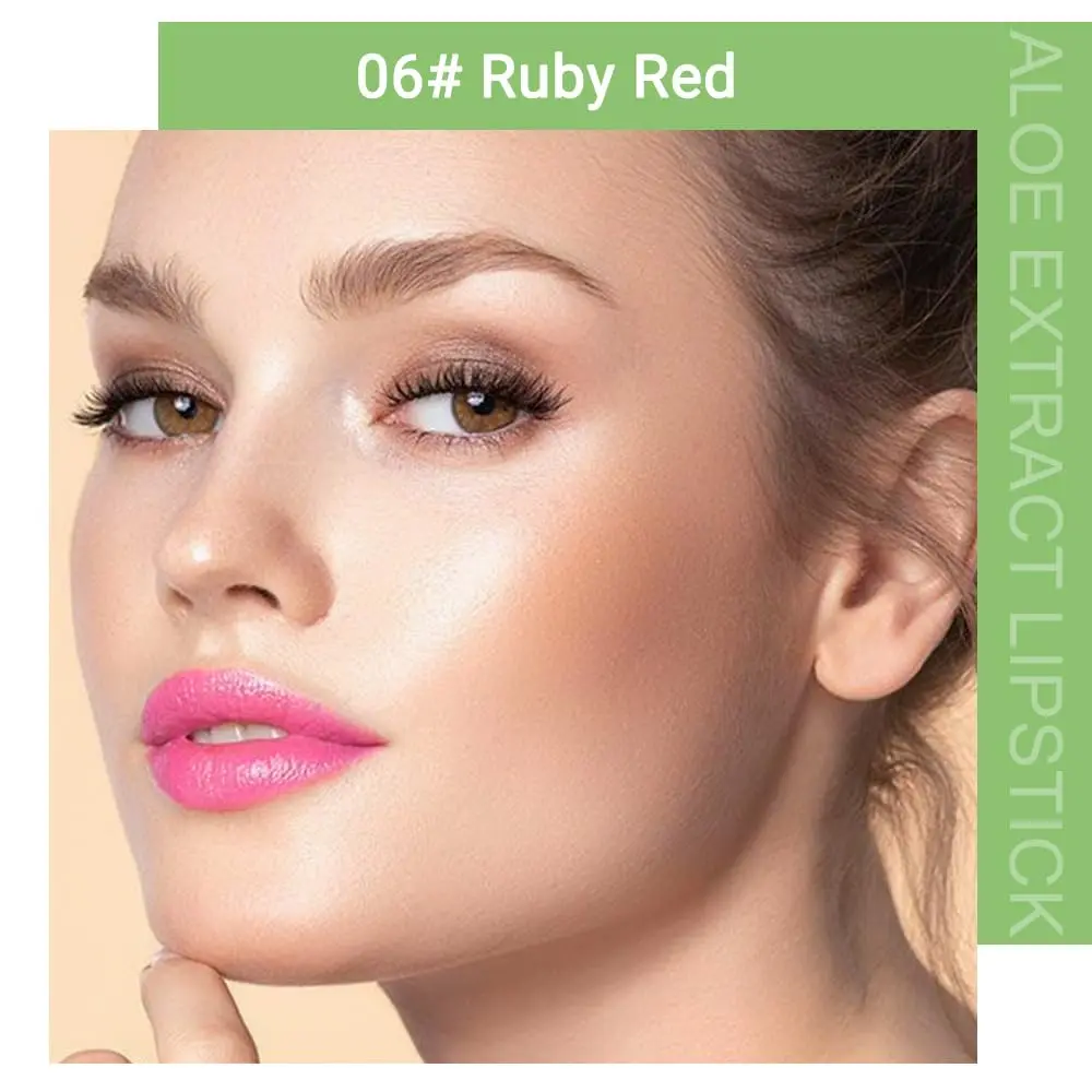 BINGBRUSH Jelly Color Changing Lipstick 06# Ruby Red | Long Lasting Waterproof Lip Balm - view 2