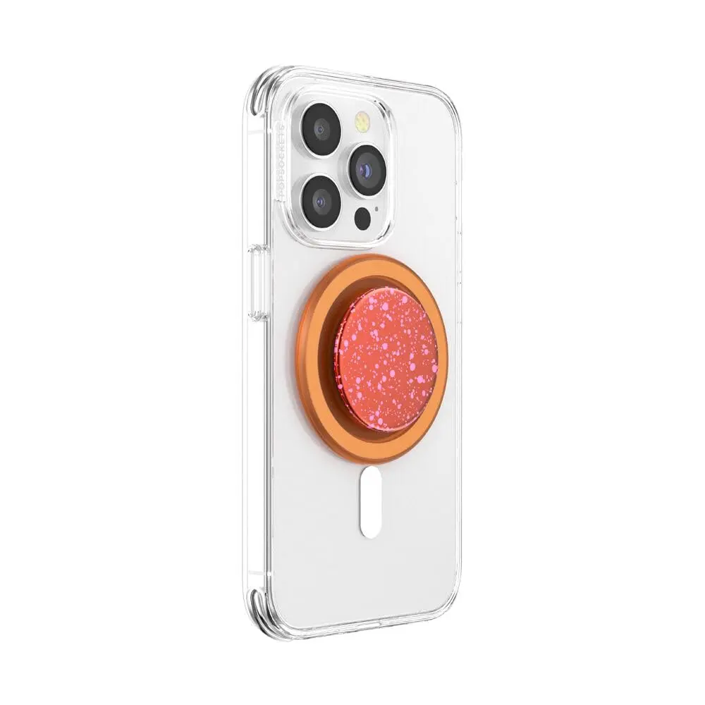 PopSockets Phone Grip for MagSafe 1 Count | Magnetic Stand & Grip, Clay Speckle - view 2
