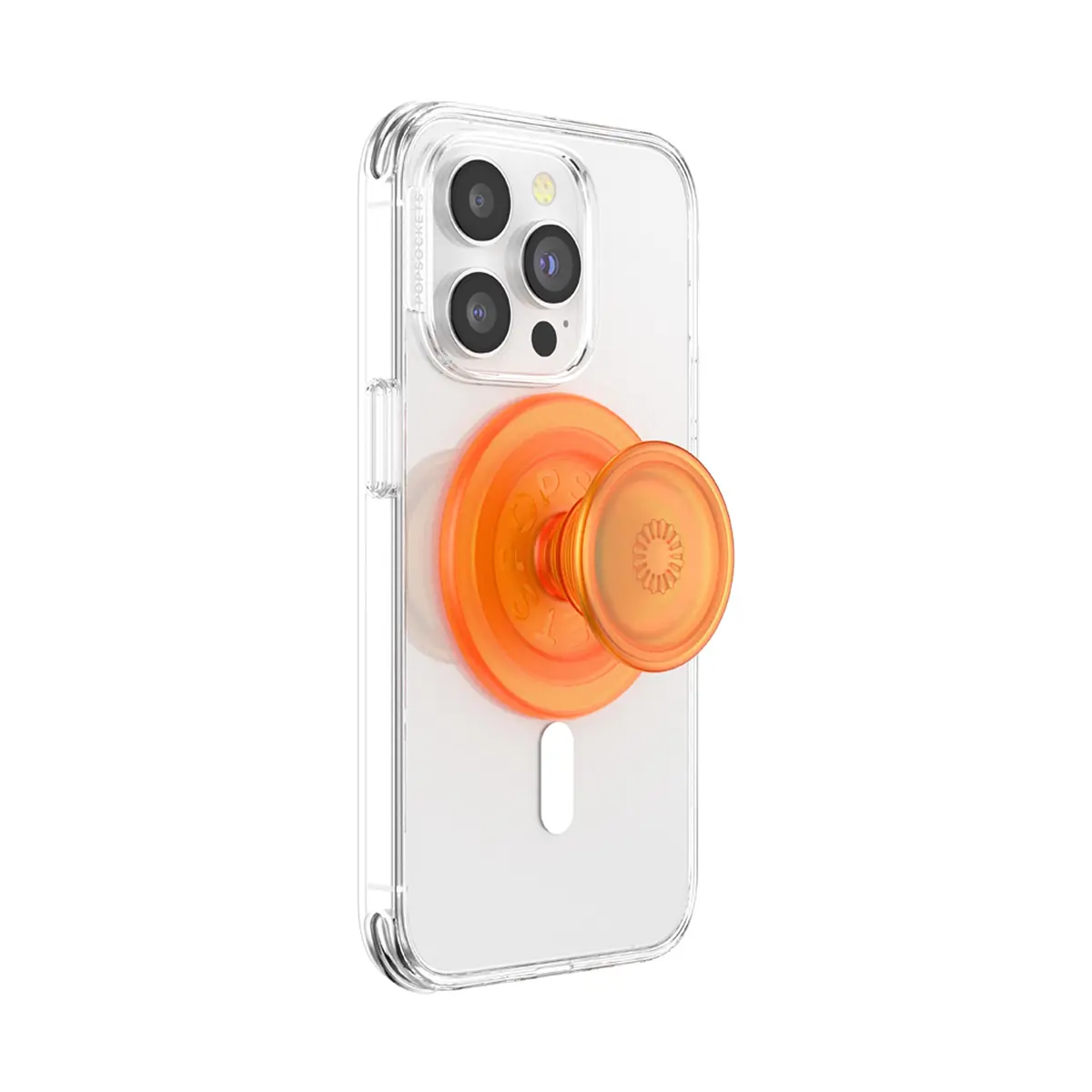 PopSockets Phone Grip for MagSafe Orange Zest | Magnetic MagSafe Compatible Stand & Grip - view 2