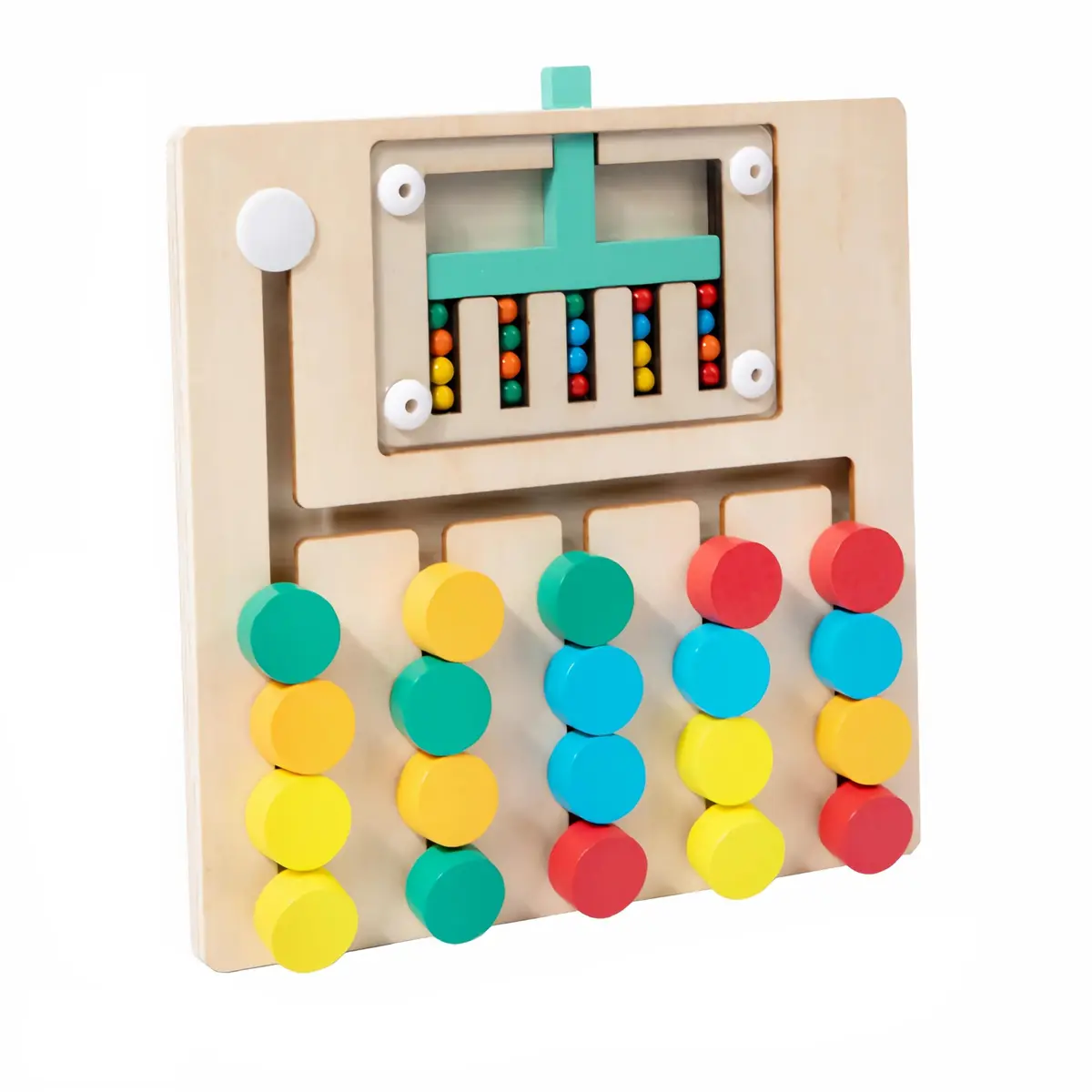 PHIELEY Color Matching Dementia Activities for Seniors | Easy Memory Care Game Toy with Large Tiles - main product image