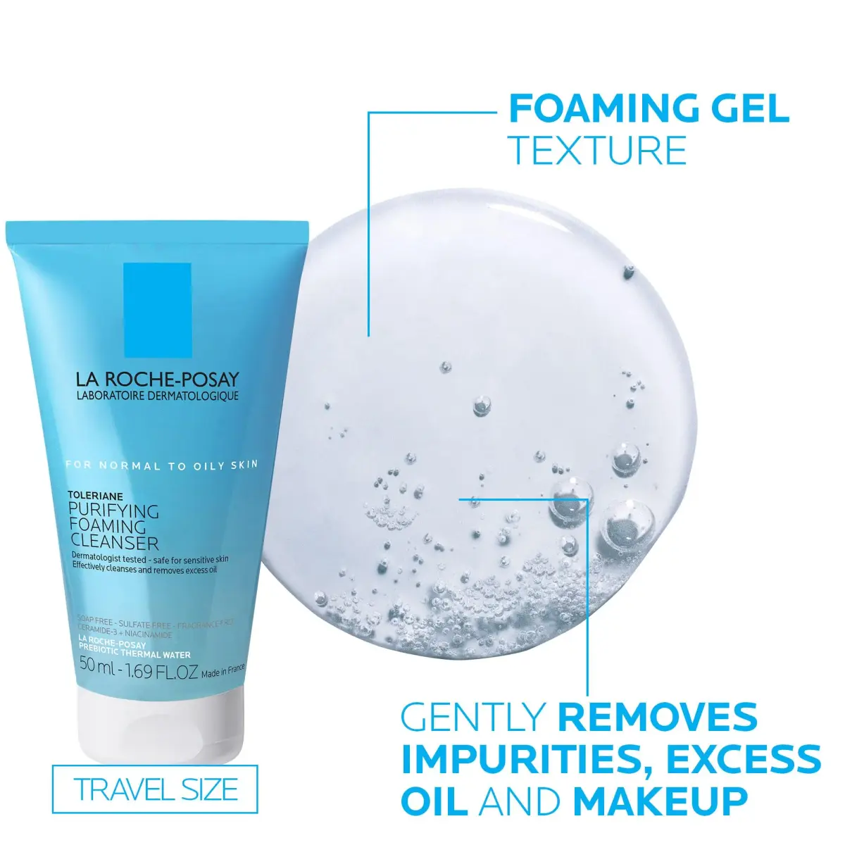 La Roche-Posay Toleriane Skin Care Set, Face Moisturizer & Face Wash | Dermatologist Tested for Sensitive Skin - view 6
