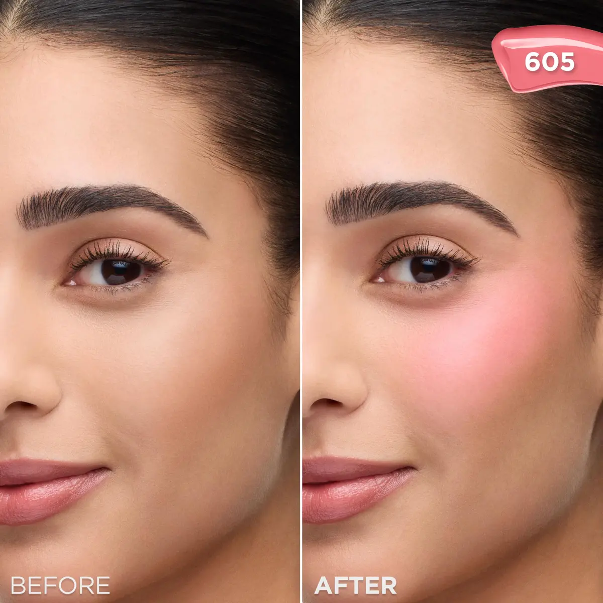 L'Oreal Paris True Match Lumi Le Liquid Blush 0.33 Fl Oz | Dewy Bright Pink, Lightweight, Buildable for All Skin Types - view 4