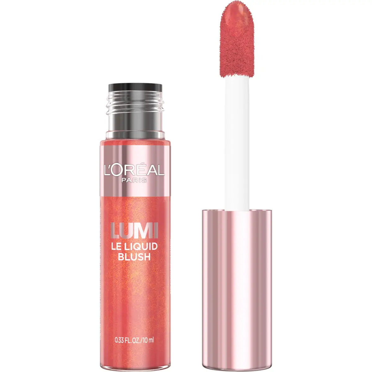L'Oreal Paris True Match Lumi Le Liquid Blush 0.33 Fl Oz | Radiant Lightweight Blush for All Skin Types - main product image
