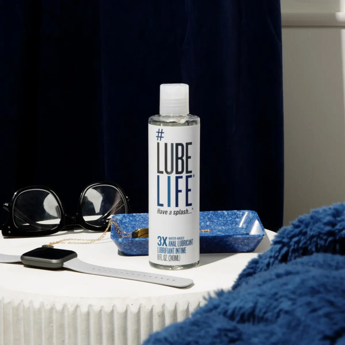 LubeLife 3X Anal Water-Based Lubricant 240ml (8 Fl Oz) | Extra Thick Glide for Anal Play - view 5