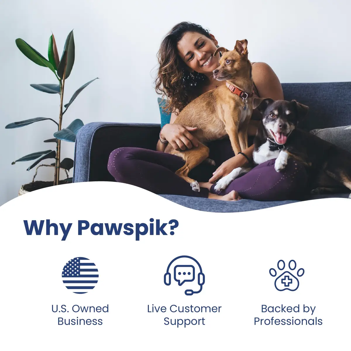 PAWSPIK Premium Pet Wipes for Dogs & Cats, Large 400 Count | Hypoallergenic, Unscented, Made in USA - view 7