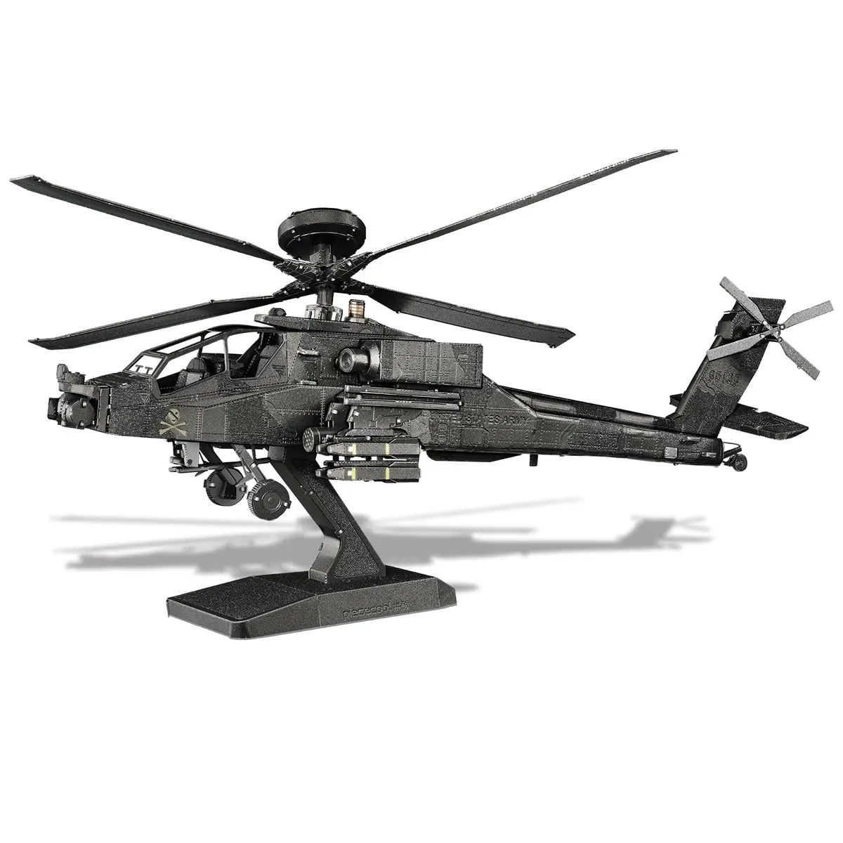 Piececool AH-64 Apache 3D Metal Model Kit 145 Pcs | Educational STEM Building Toy - main product image