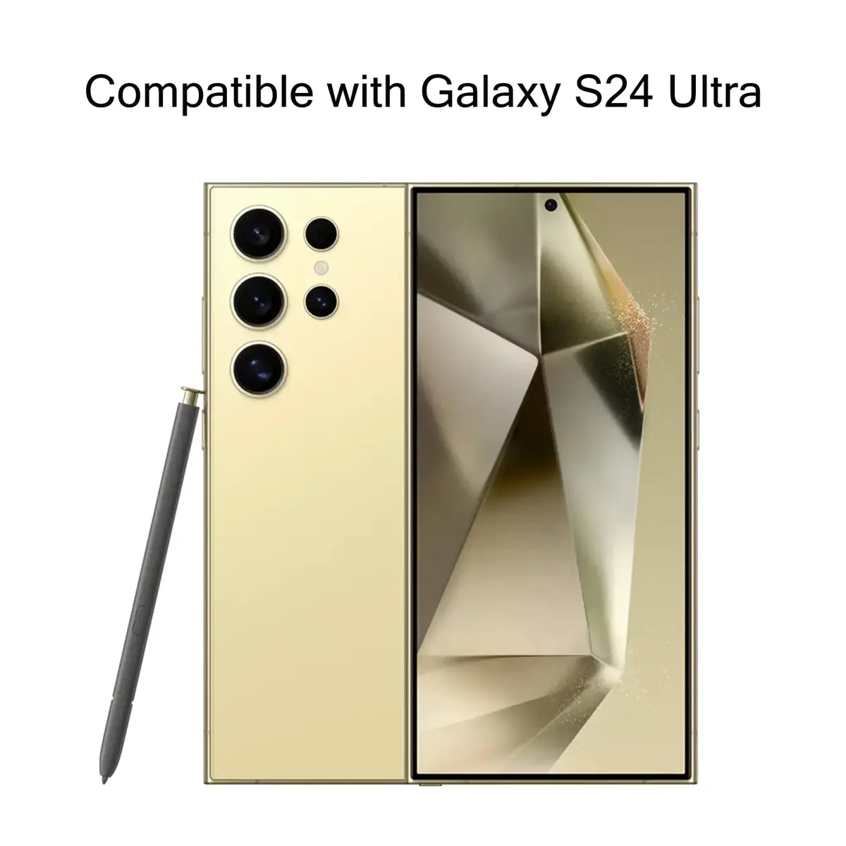 LiXiongBao 2 Pack S24 Ultra S Pen,Yellow Gold | 4096 Pressure Sensor,NoBluetooth - view 2