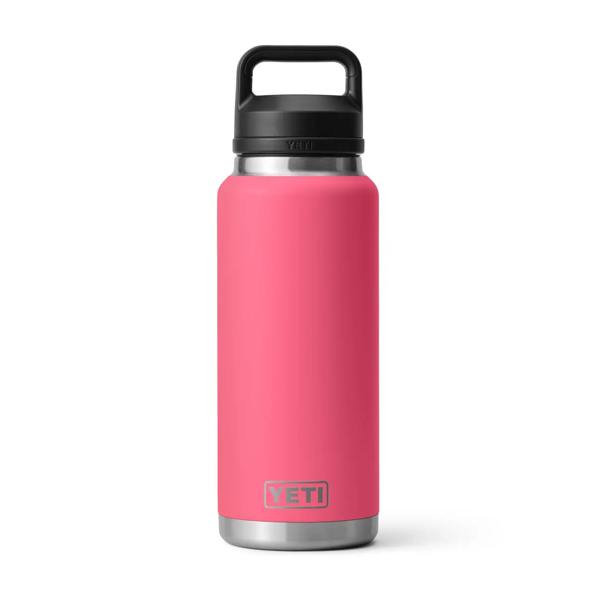 YETI Rambler 36 oz Bottle Vacuum Insulated Stainless Steel with Chug Cap, Tropical Pink | Leakproof, Durable, Keeps Drinks Hot/Cold - main product image
