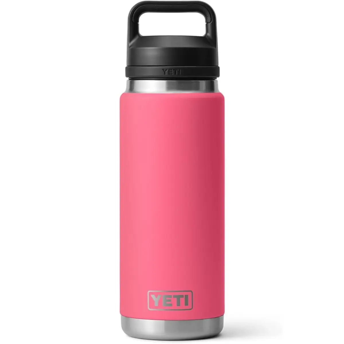 YETI Rambler 26 oz Bottle with Chug Cap, Tropical Pink | 790ml (26 fl oz) Vacuum Insulated Stainless Steel - main product image