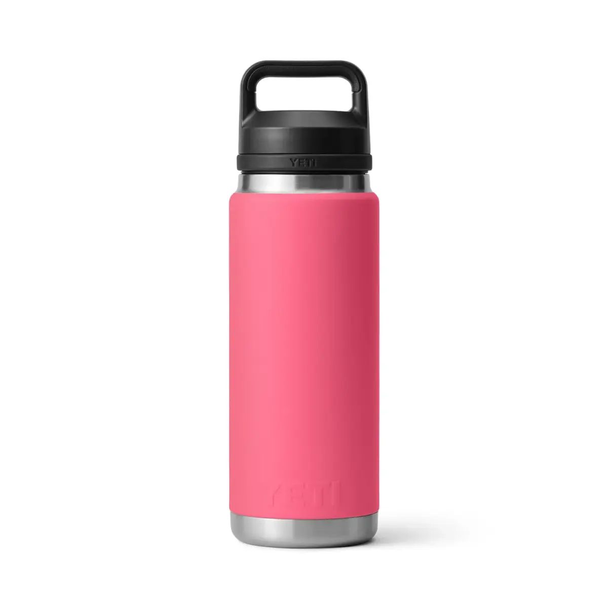 YETI Rambler 26 oz Bottle with Chug Cap, Tropical Pink | 790ml (26 fl oz) Vacuum Insulated Stainless Steel - view 7