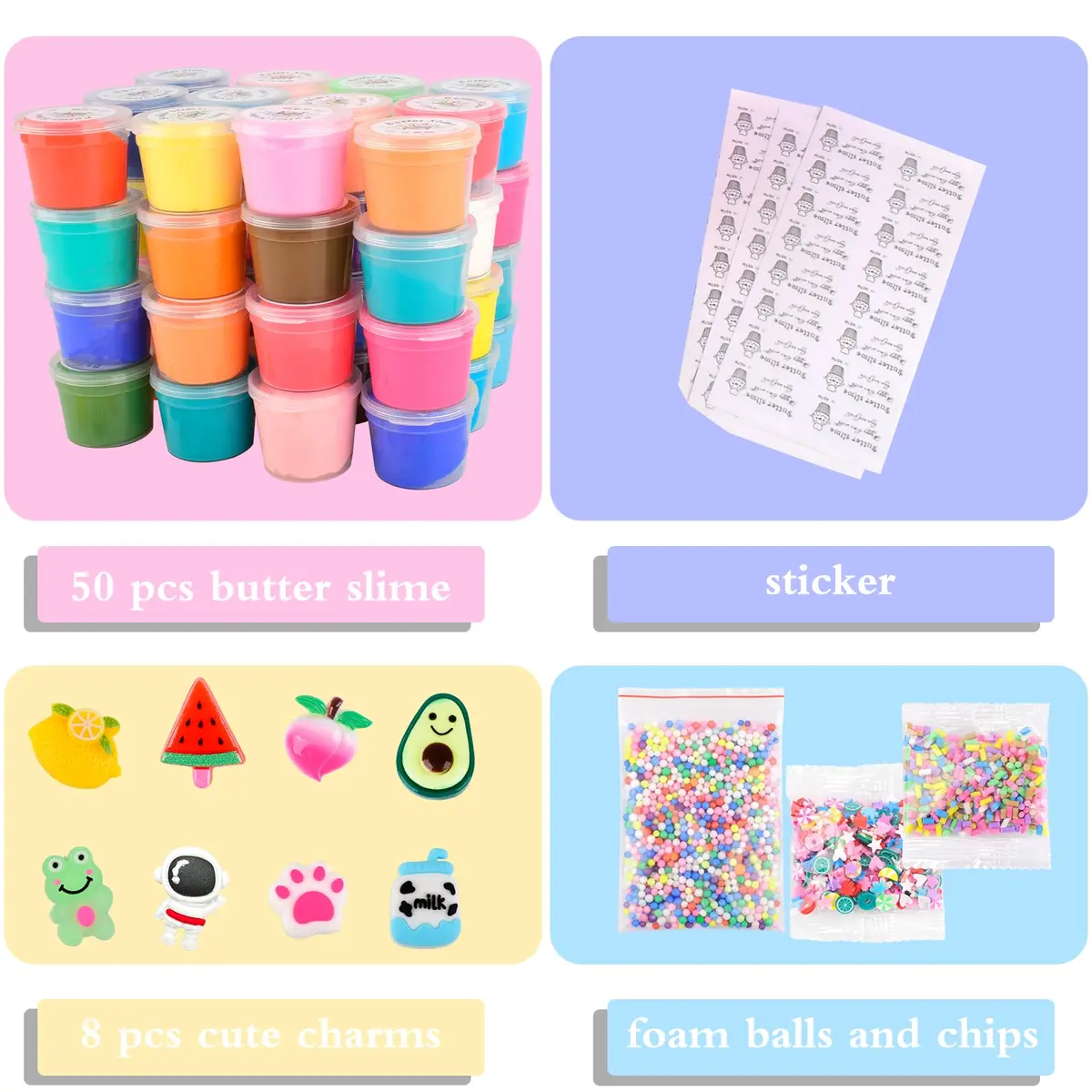 tuupowana Mini Butter Slime 30ml | Scented, Soft & Non-Sticky Stress Relief Toy for Kids - view 5