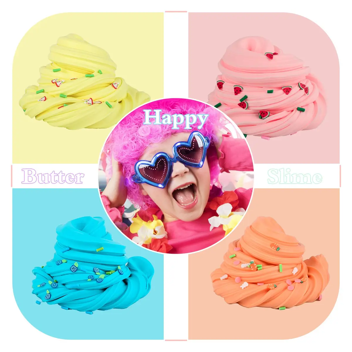 tuupowana Mini Butter Slime 30ml | Scented, Soft & Non-Sticky Stress Relief Toy for Kids - view 6