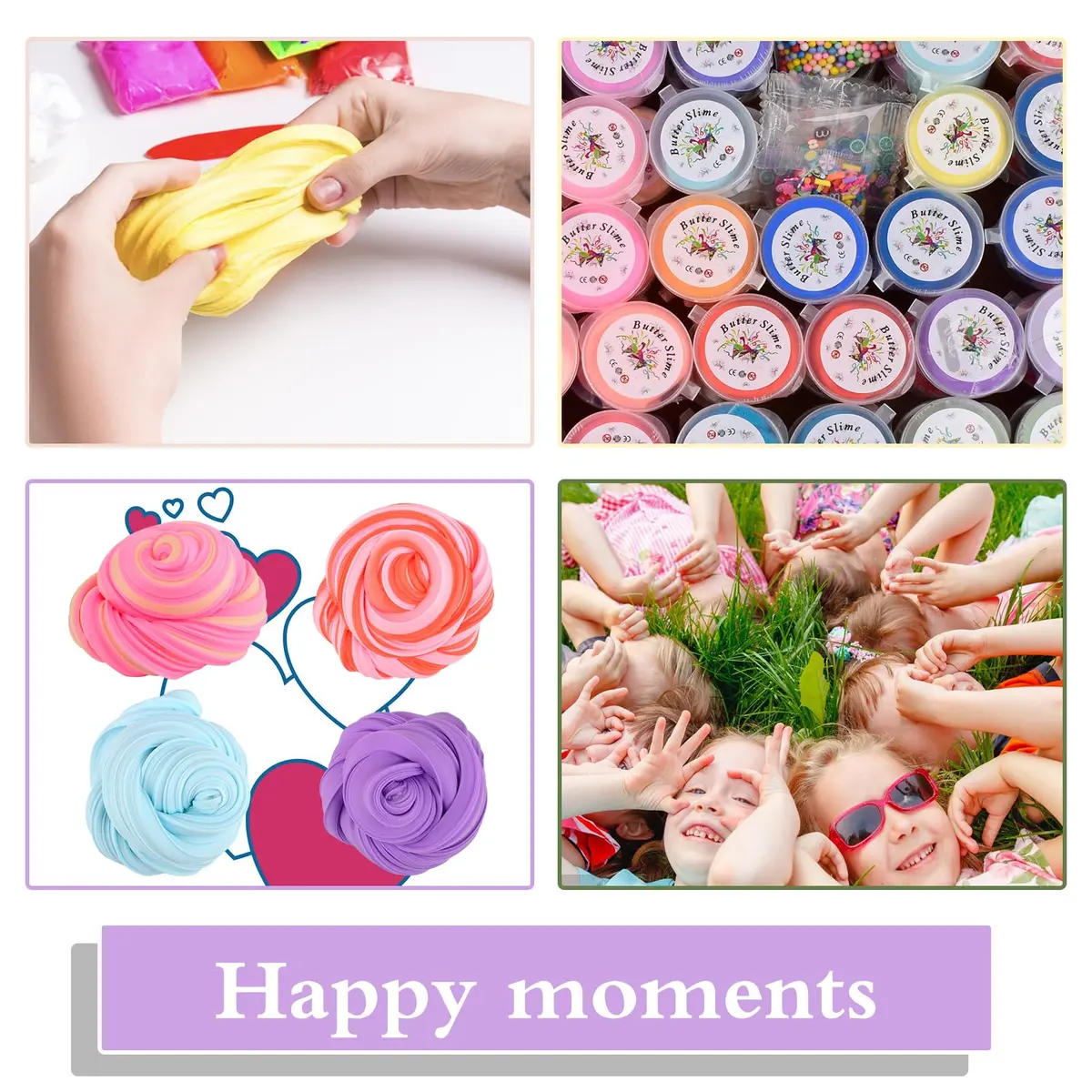 tuupowana Mini Butter Slime 30ml | Scented, Soft & Non-Sticky Stress Relief Toy for Kids - view 7