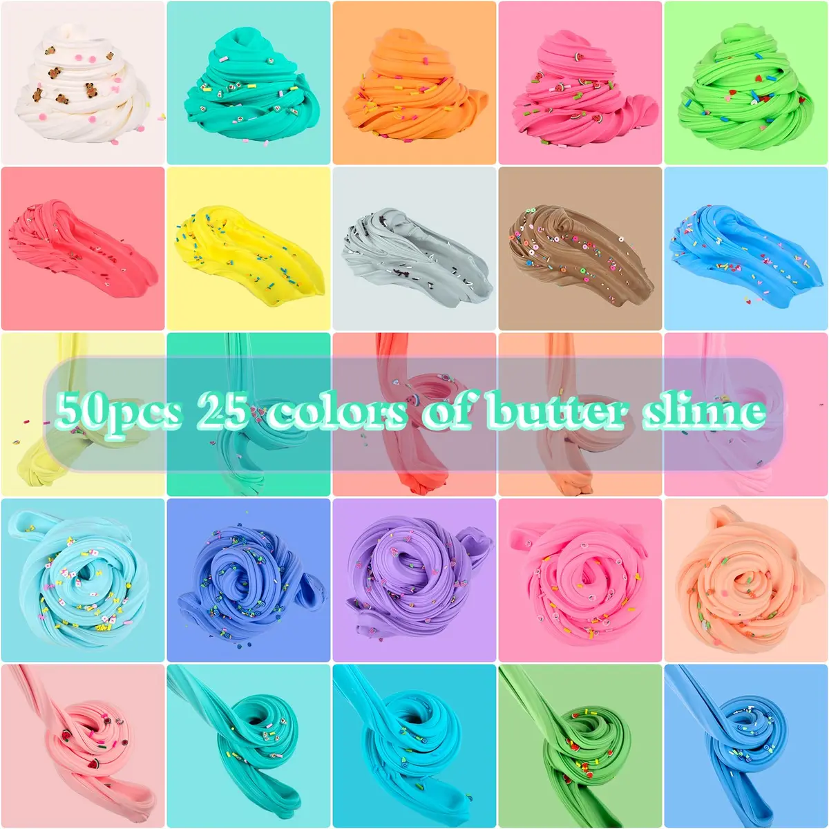 tuupowana Mini Butter Slime 30ml | Scented, Soft & Non-Sticky Stress Relief Toy for Kids - view 3