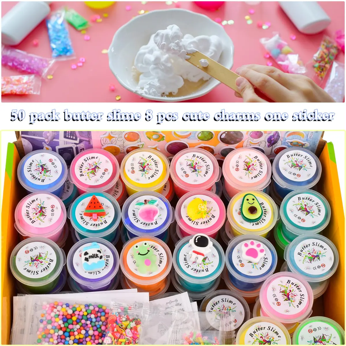 tuupowana Mini Butter Slime 30ml | Scented, Soft & Non-Sticky Stress Relief Toy for Kids - view 4