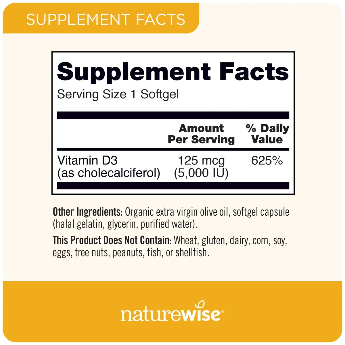 NatureWise Vitamin D3 5000 IU + B12 1000 mcg Softgels (90 Count) | Supports Energy, Clarity & Immunity - view 6