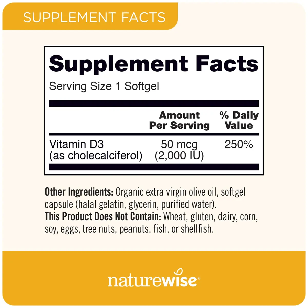 NatureWise Vitamin D3 2000iu 360 Count & Vitamin B12 1000mcg 60 Softgels | Energy, Immune & Muscle Support - view 6