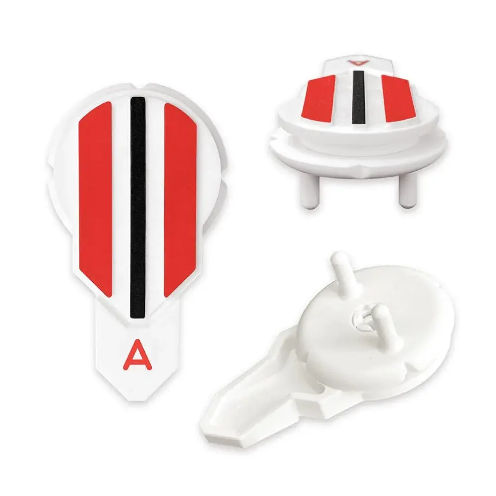 Alignment Ball Mark Red Golf Club Putting Alignment Aid Tool | USGA Compliant - view 2