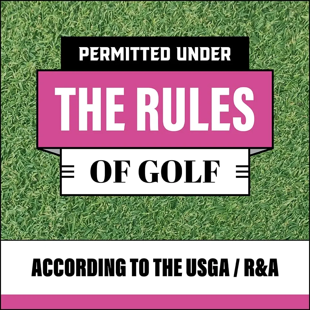 Alignment Ball Mark Pink Golf Ball Marker with 360° Rotating Alignment Aid | USGA Compliant - view 4