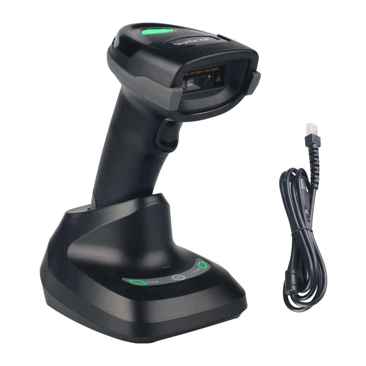 Sumicor Wireless Barcode Scanner Bluetooth 2.4G 3-in-1 1D 2D QR Scanner with Stand 17.02 cm (6.7 in) - main product image