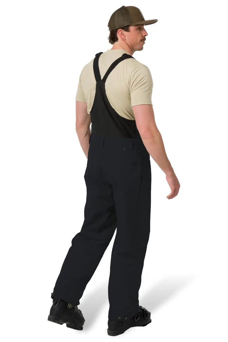 Flylow Firebird Waterproof Ski Bib Pants - Black - M | All-Mountain Waterproof Breathable Ski Pants - view 4
