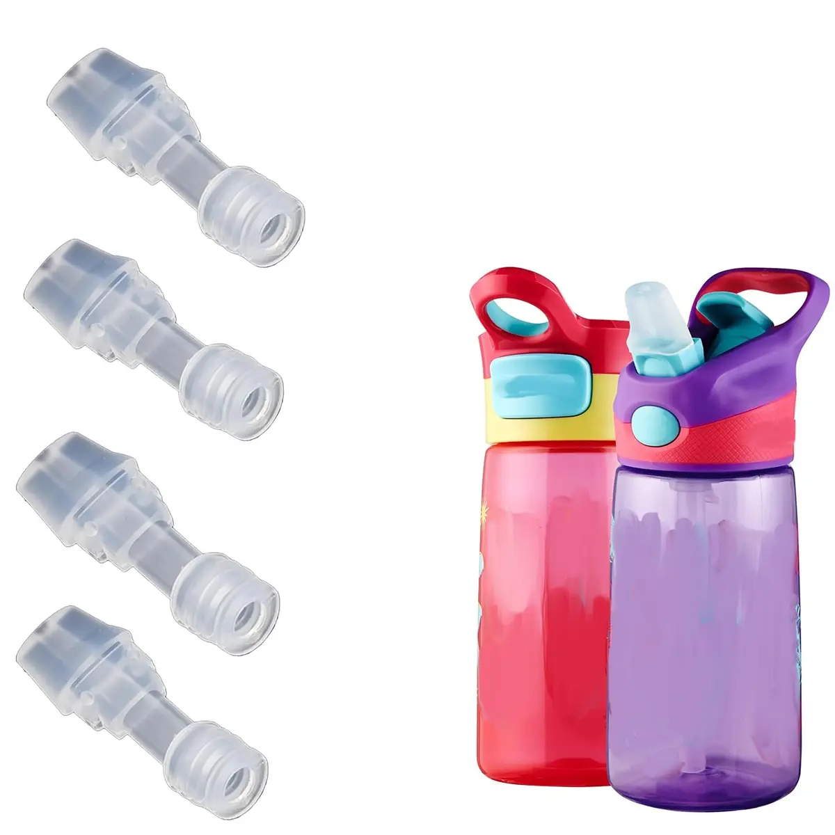 Peixiong Kids Water Bottle Bite Valve Replacement Silicone | Durable & Safe for Children - main product image