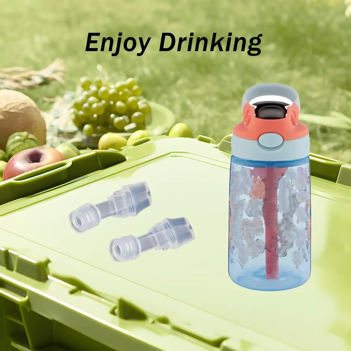 Peixiong Kids Water Bottle Bite Valve Replacement Silicone | Durable & Safe for Children - view 6