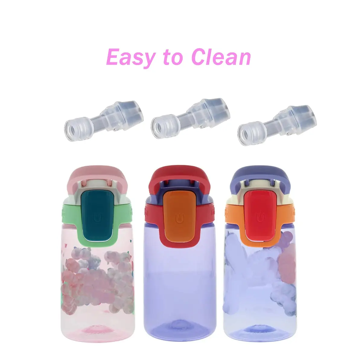 Peixiong Kids Water Bottle Bite Valve Replacement Silicone | Durable & Safe for Children - view 2