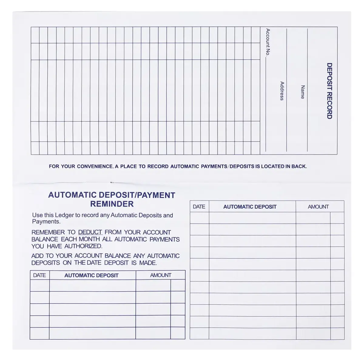 CASMONAL 32 Pack Check Registers | Blank Ledger Transaction Log Books for Small Businesses - view 4