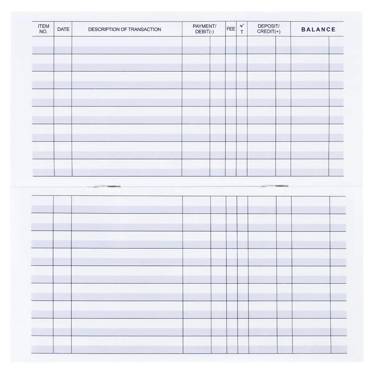 CASMONAL 32 Pack Check Registers | Blank Ledger Transaction Log Books for Small Businesses - view 3