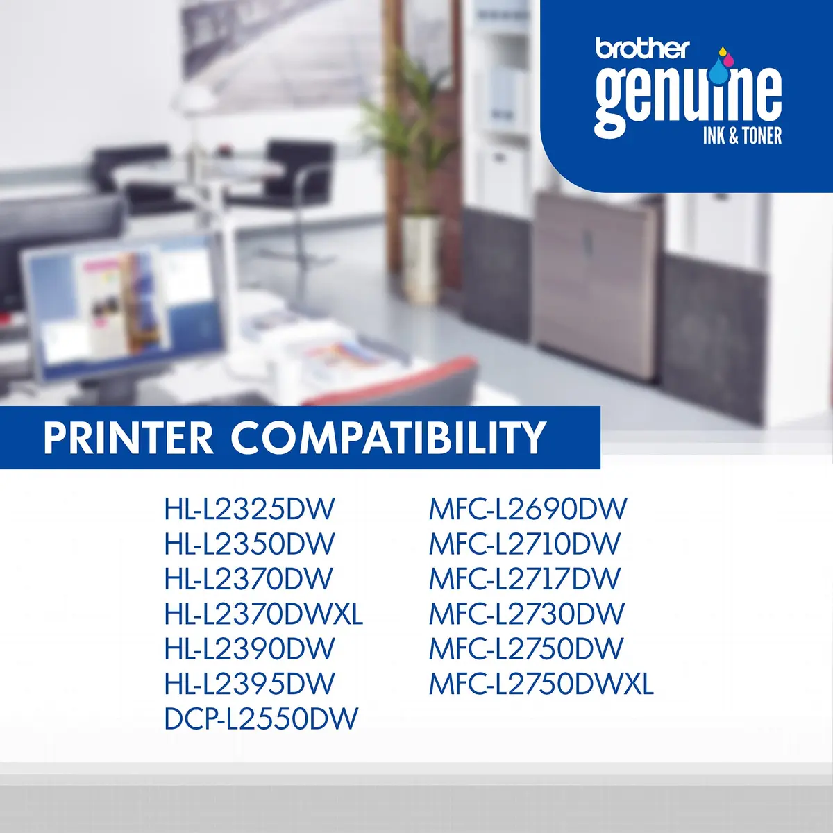 Brother Genuine TN760 High Yield Black Toner Cartridge (3-Pack) | Prints 3000 Pages Per Cartridge - view 6