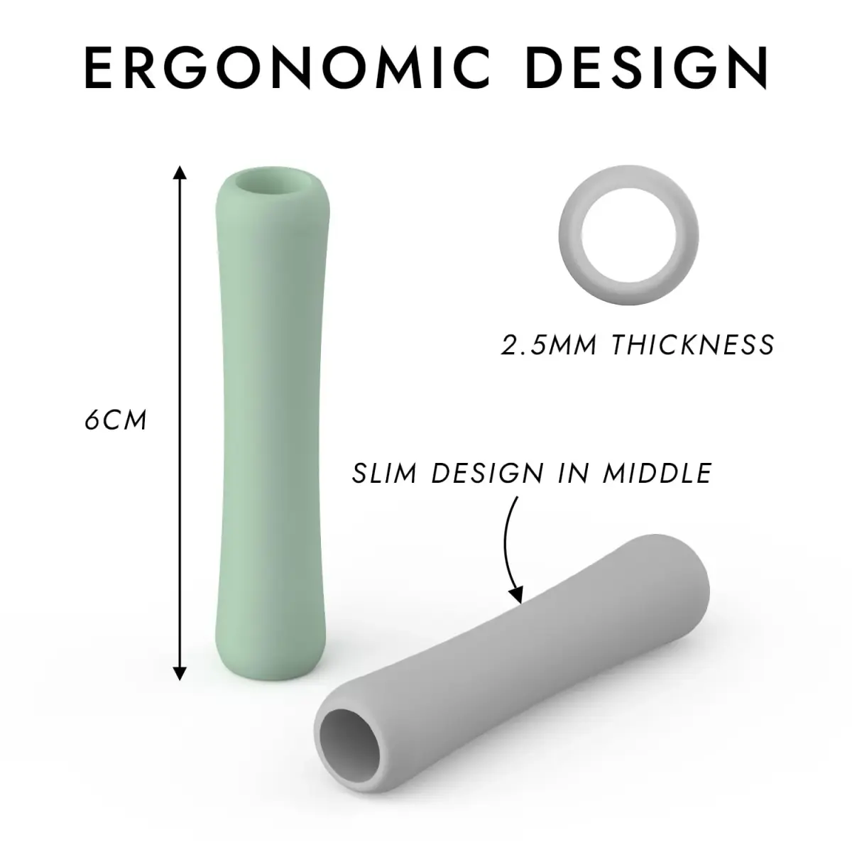 FAFALITHIC 4 Pack Silicone Grip for Apple Pencil 1st Gen, Pro, USB-C | Ergonomic Design - view 4