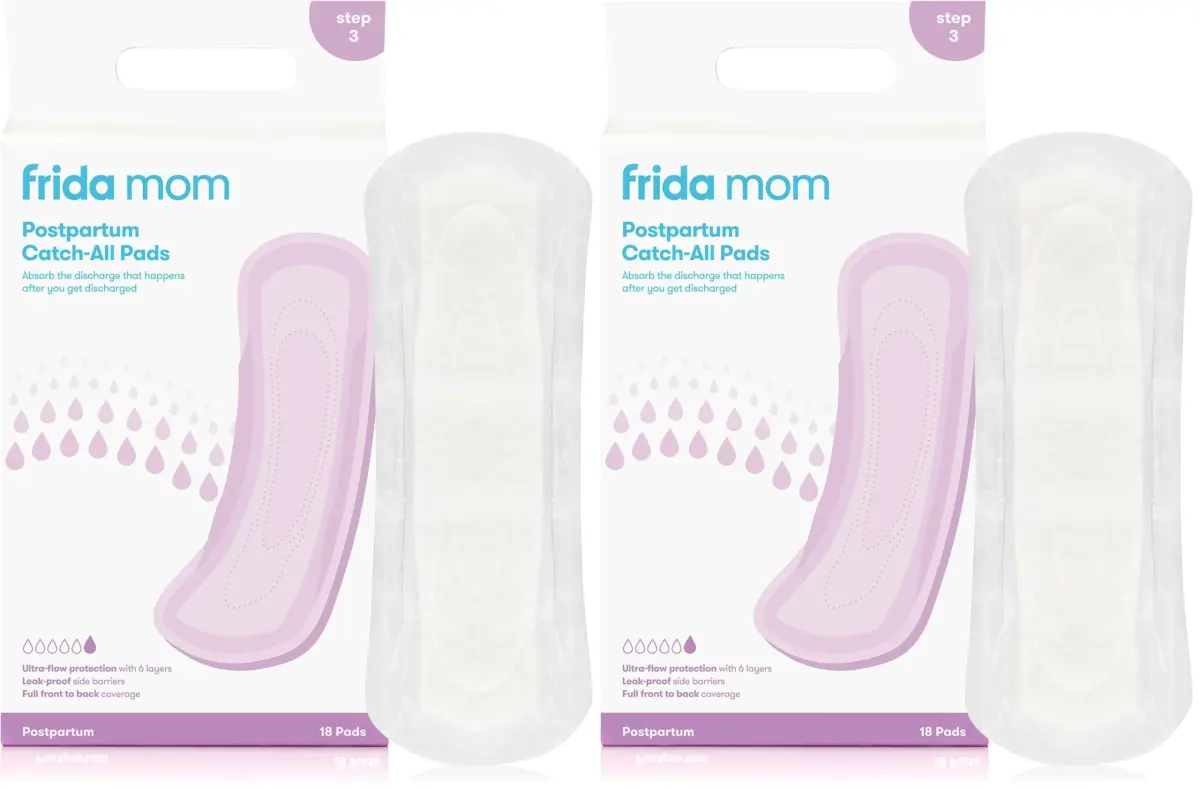 Frida Mom Postpartum Maxi Pads 36 Count (Pack of 2) | 6-Layer Absorbency for Postpartum Bleeding - main product image
