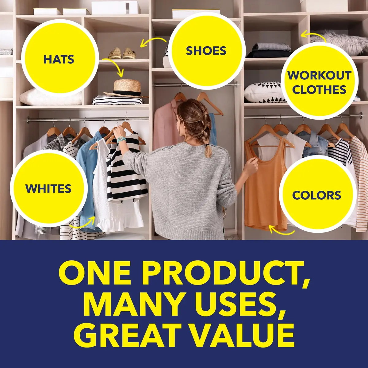 OxiClean Versatile Stain Remover Powder 5 lb (Pack of 2) | Oxygen-Powered Laundry & Home Cleaner - view 7