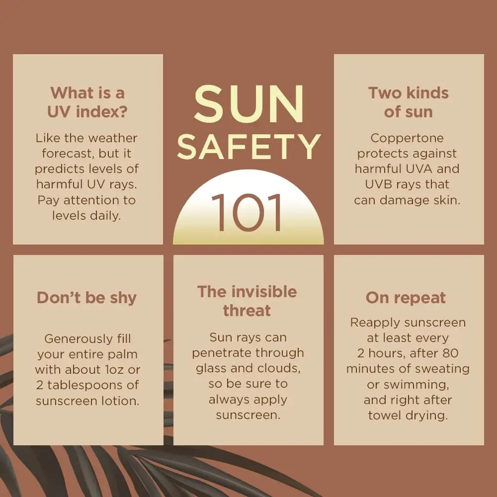 Coppertone Tanning Sunscreen Lotion SPF 15 Broad Spectrum 473ml (16 Fl Oz) | Water Resistant & Vitamin E Enriched - view 8