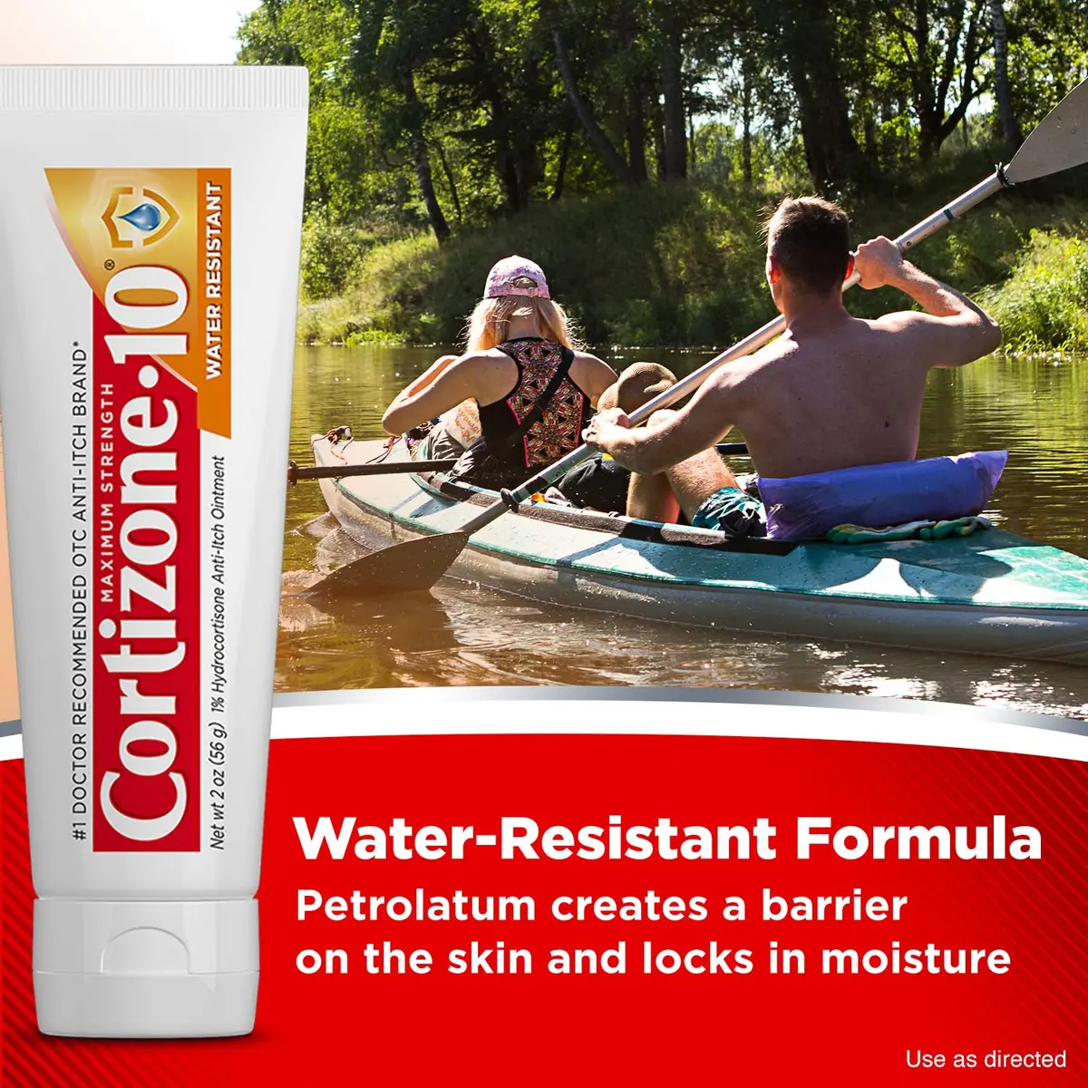 Cortizone 10 Maximum Strength Water Resistant Itch Relief Ointment 2 oz | Fast-Acting Anti-Itch Cream for Eczema & Rash - view 4