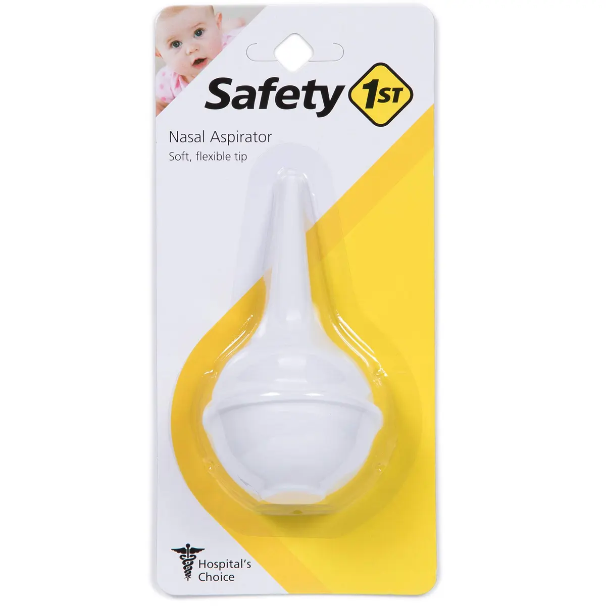 Safety 1st Nasal Aspirator, White, Pack of 2 | Gentle Suction for Clear Breathing - view 2