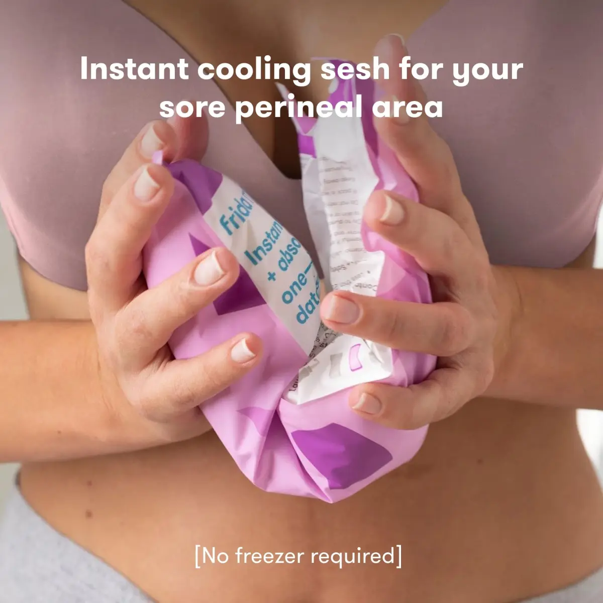 Frida Mom 2-in-1 Postpartum Pads 24 Count (Pack of 3) | Instant Cold Therapy & Absorbent Perineal Ice Maxi Pads - view 4