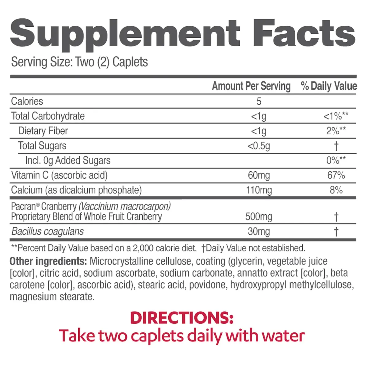 AZO Cranberry Pills 100 Count (Pack of 2) | Urinary Tract Health Supplement - view 5
