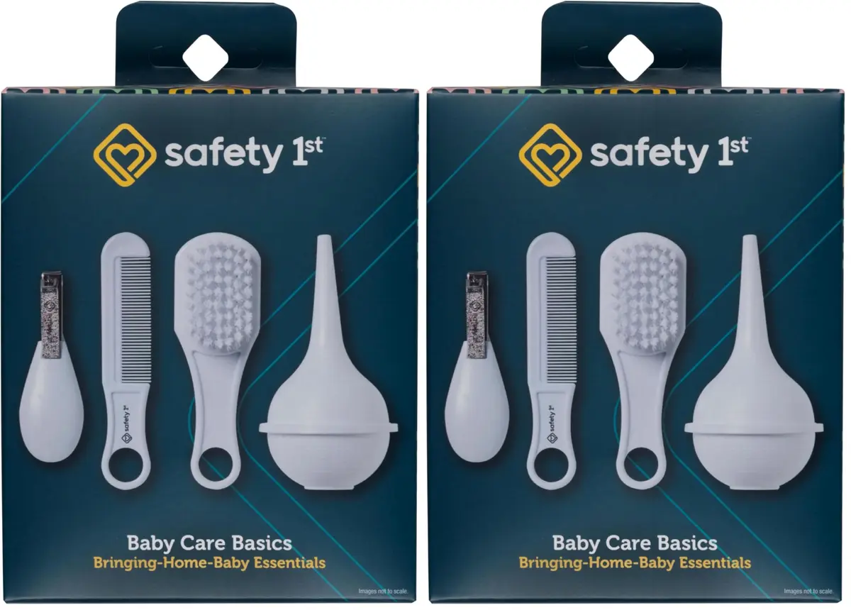 Safety 1st Nasal Aspirator Baby Care Basics Pack of 2 | Safe & Durable for Newborns - main product image