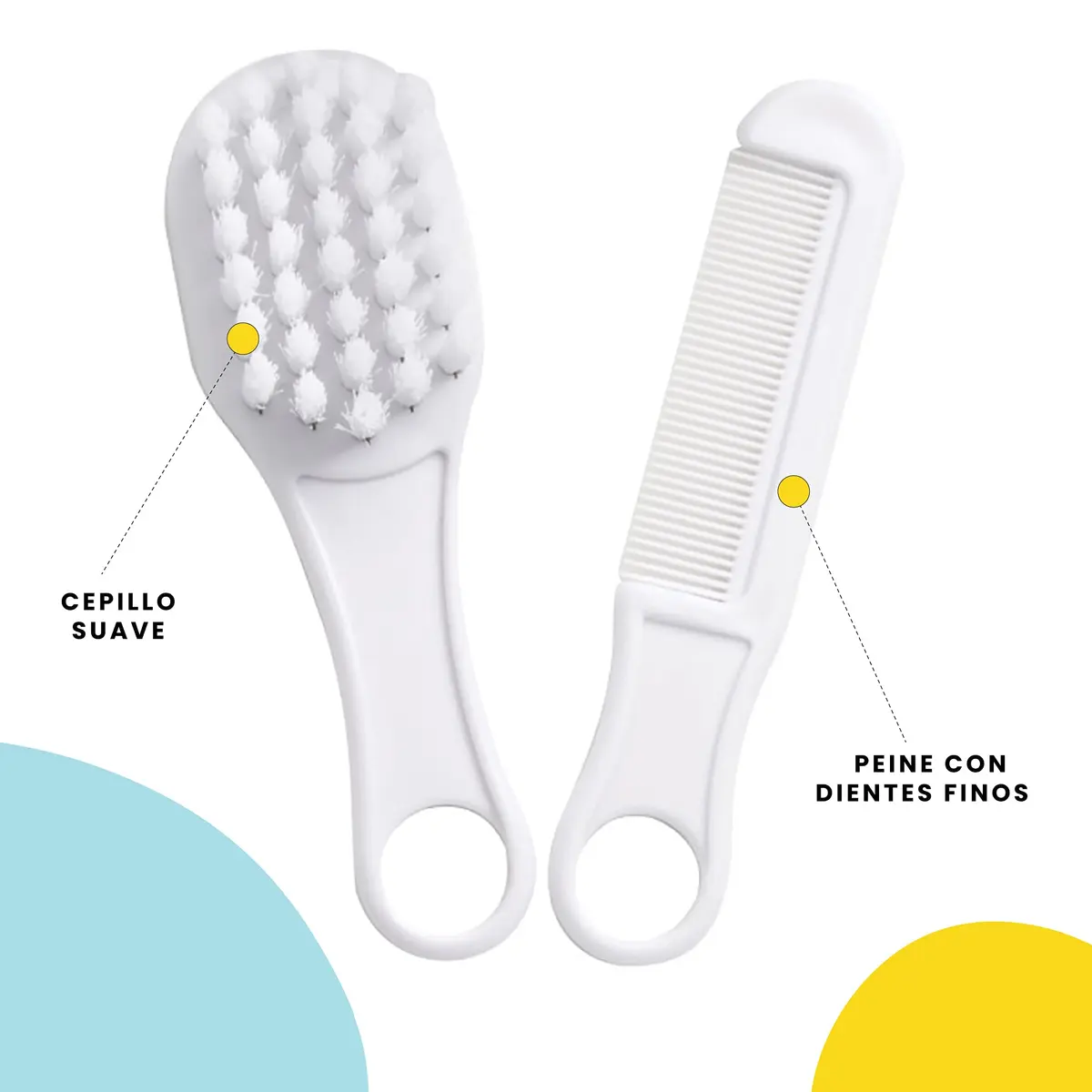 Safety 1st Nasal Aspirator Baby Care Basics Pack of 2 | Safe & Durable for Newborns - view 2
