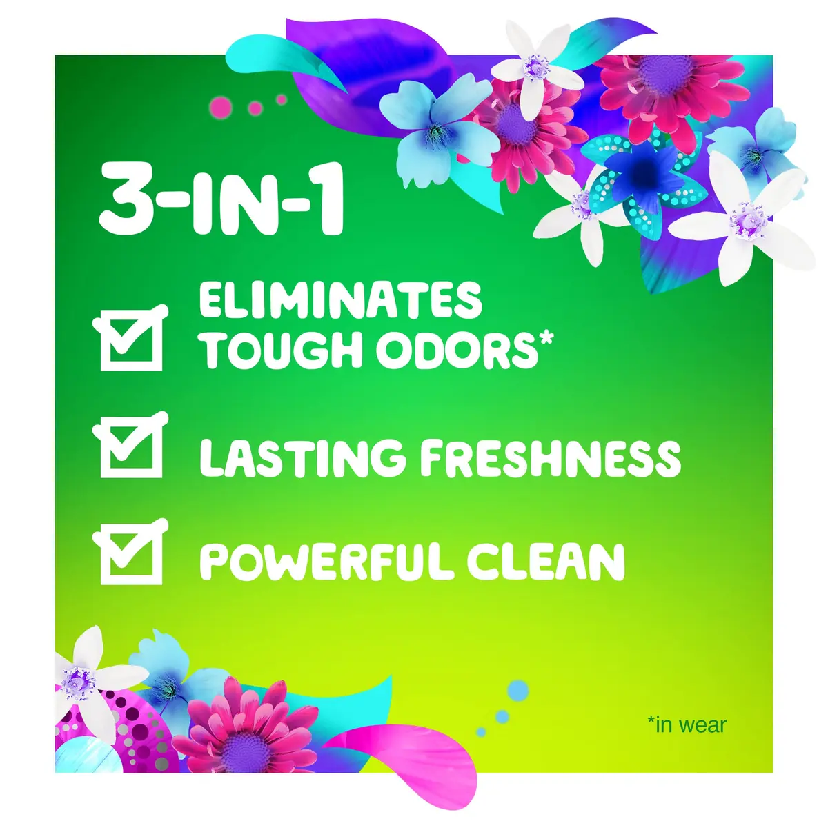 Gain Odor Defense Liquid Laundry Detergent Super Fresh Blast 308 fl oz (154 fl oz Pack of 2) | Fights Odor & Lasts - view 2