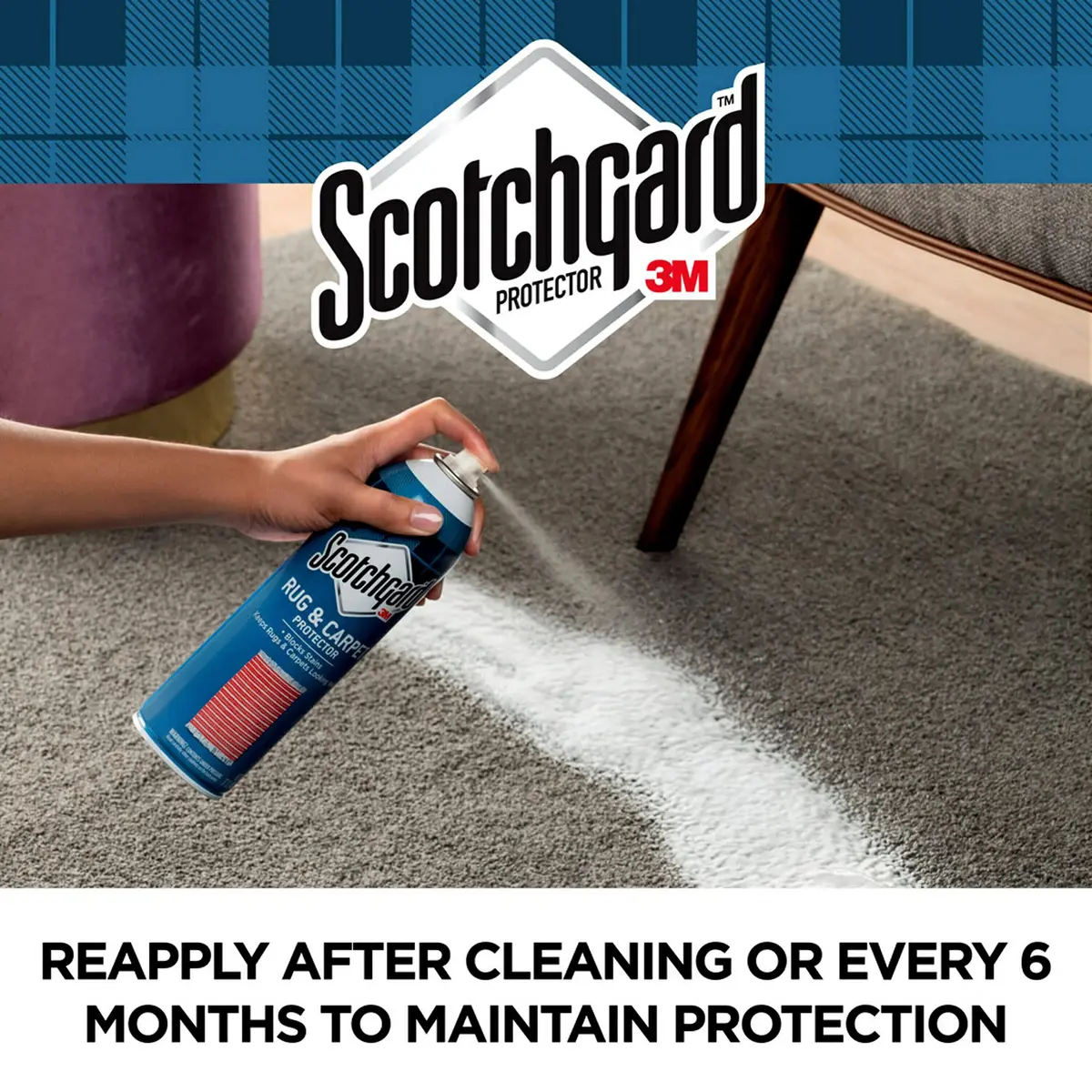 Scotchgard Rug & Carpet Protector 17 oz Pack of 2 | Stain & Spill Defense for Indian Homes - view 4