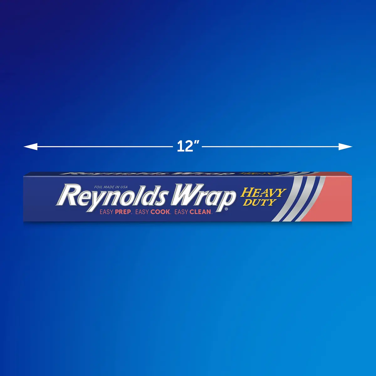 Reynolds Heavy Duty Aluminum Foil Roll 12 Inches Wide, 260 Sq. Ft. Total (Pack of 2) | Strong, Durable Foil for Grilling & Roasting - view 2