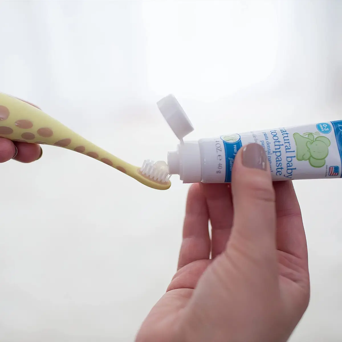 Dr. Brown's Infant-to-Toddler Training Toothbrush Soft Giraffe 2-Pack | BPA-Free for Ages 0-3 Years - view 9
